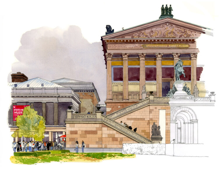 Île des Musées. L’Alte Nationalgalerie