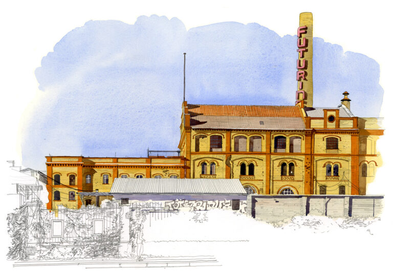 Prenzlauerberg. Brauerei Futuring