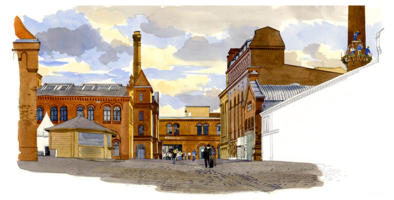 Prenzlauerberg. Kultur Brauerei
