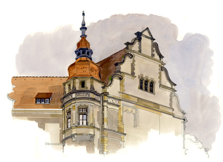 Rixdorf. Ancien bâtiment du Cadastre