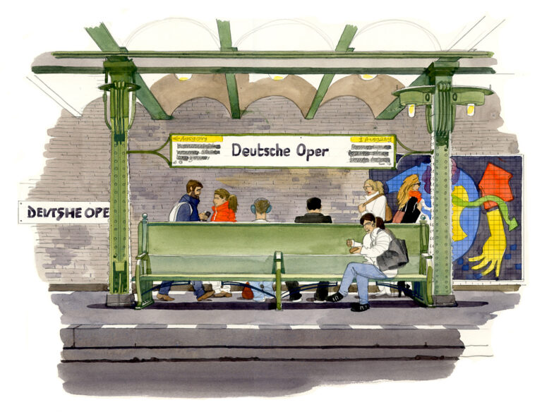 Station de métro Deutsche Oper