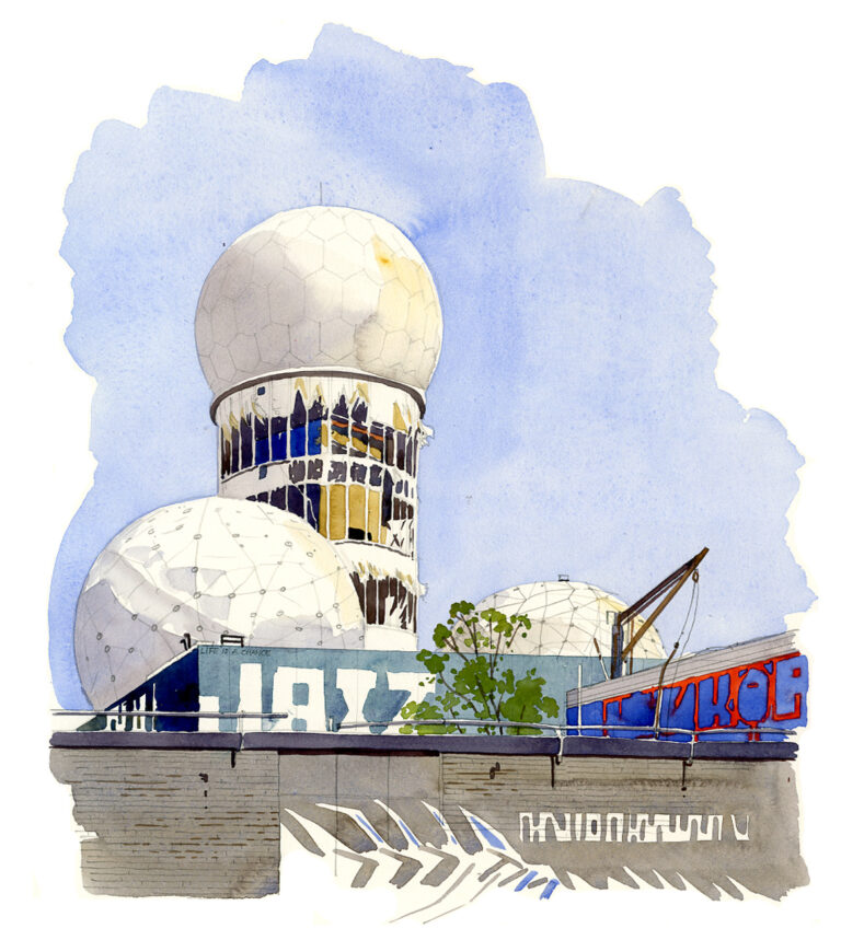 Teufelsberg. Ancienne station d’écoute américaine