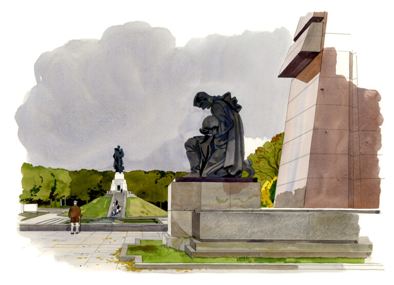 Treptow. Mémorial soviétique
